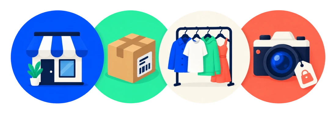 Storefront, shipping, catalog, and creator commerce badges